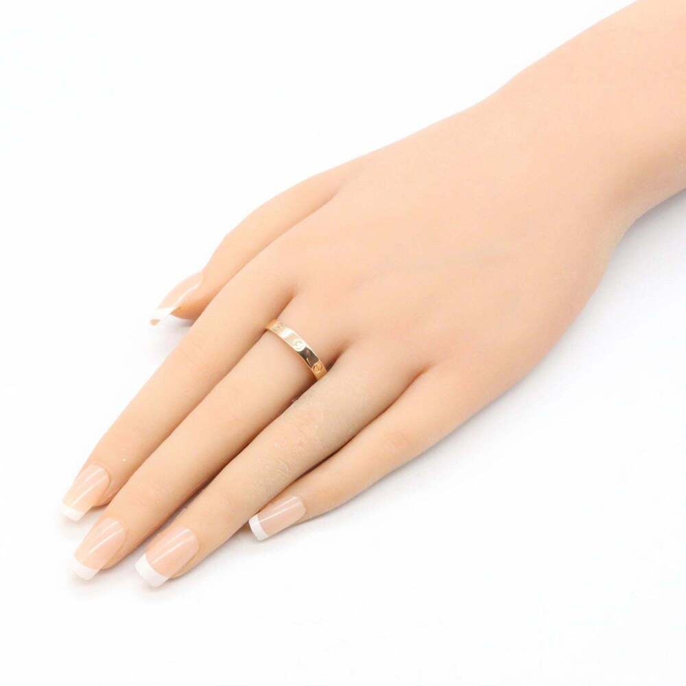 Cartier Mini Love Ring, 18K Pink Gold (PG), Men's/Women's, Tone, B4085200 - Picture 6 of 6